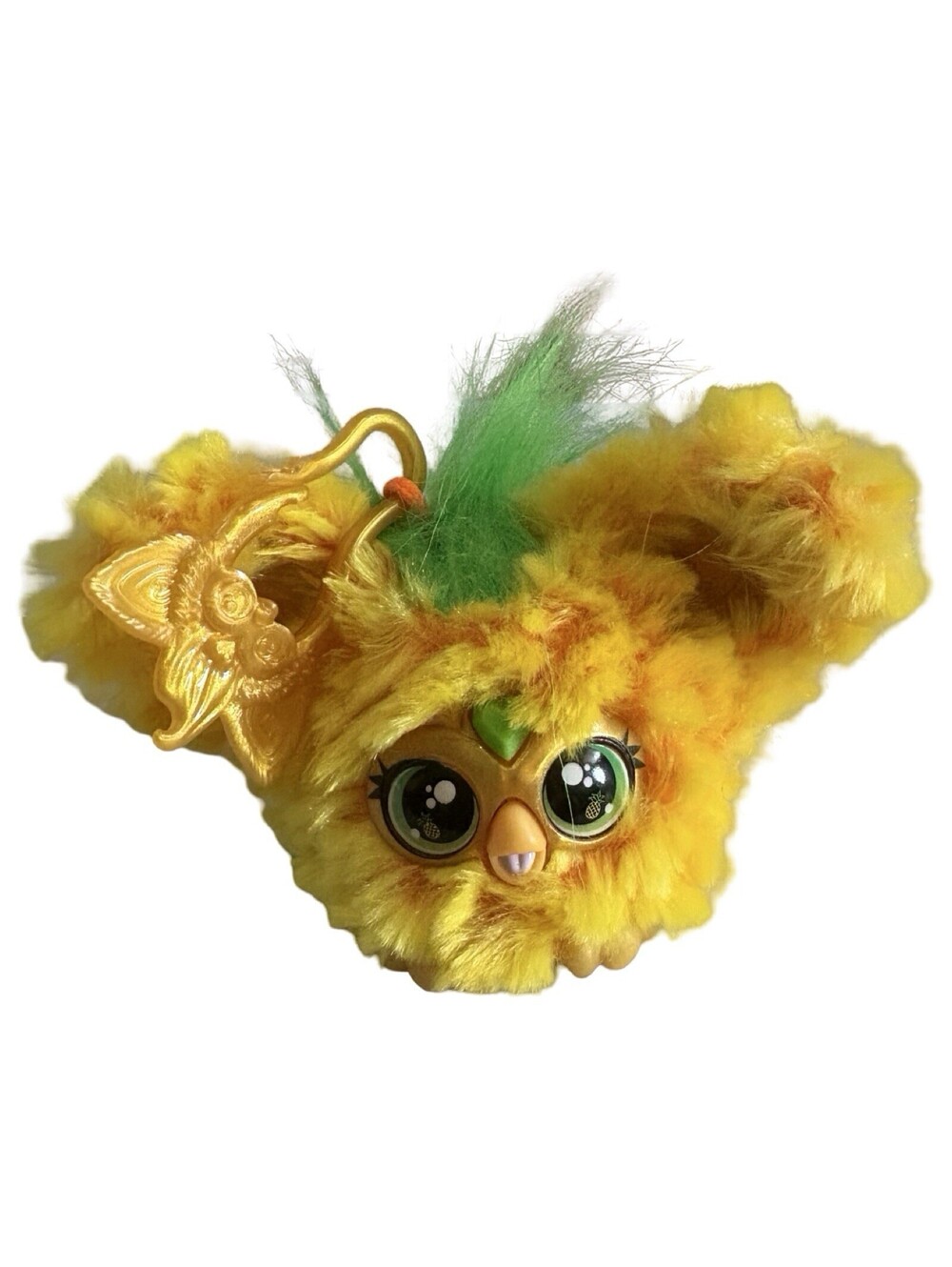 Furby Furblets HOOLAH 3 inch Furby Yellow Pineapple Mini Interactive with Furby